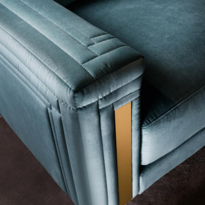 Club Lounge Design Lehnstull gepolstert Sofa Fernsehsessel Blo Arredoclassic