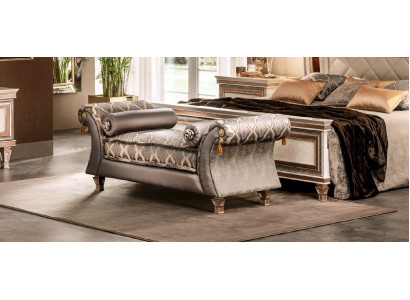 Chaiselongue Léin Miwwelen Ottomane Wunnzëmmer Design Sofa Léin arredoclassic
