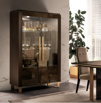 Luxus Vitrinenschaf Schief Italienesch Stil Miwwel arredoclassic