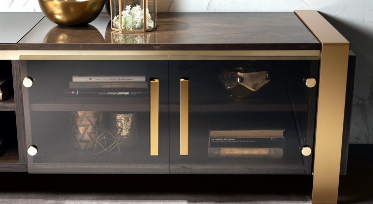 Luxus Vitrinenschaf Schief Italienesch Stil Miwwel arredoclassic