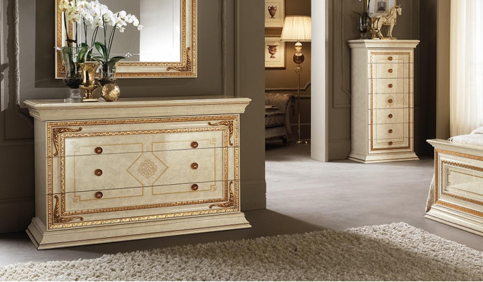 Héichwäerteg Kommode Holzschaf Sideboard Kommodenschaf Hotelqualitéit Schaf