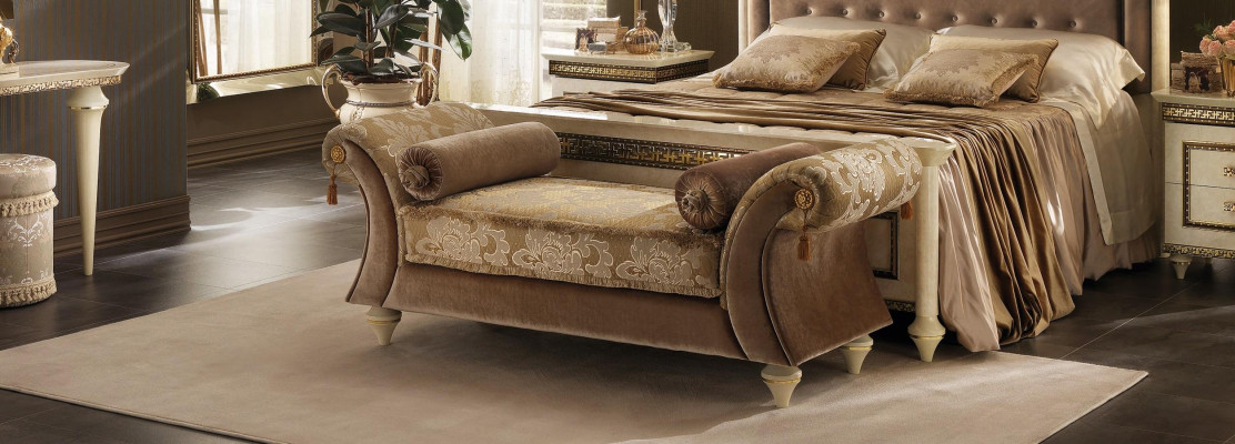 Chaiselongue Canapé Léif Couch Léien Chaise Textil Barock Rokoko arredoclassic