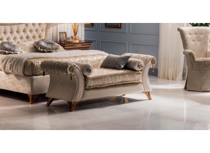 Chaiselongue Bank Sëtz Léift Lounge Barock Rokoko Jugendstil klassesch