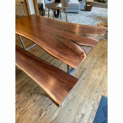 Design Dësch Bank Iessdësch Kichendësch Wunnzëmmer Dëscher Bänken Massiv Vollholz