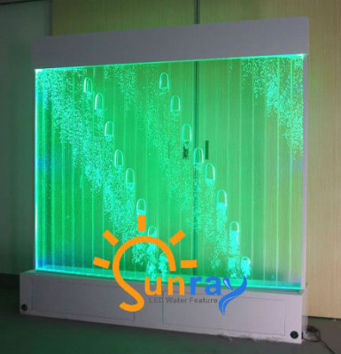 Modern Trennmauer Waasser Maueren LED Waasserwand Beliichte dekorativ Mauer
