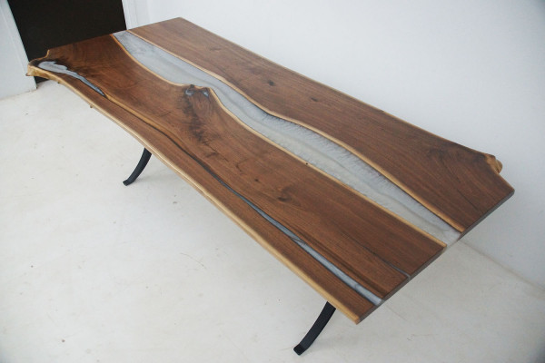 Iessdësch Mier Waasser Floss Echt Holz Flossdësch 220x110 Dëscher
