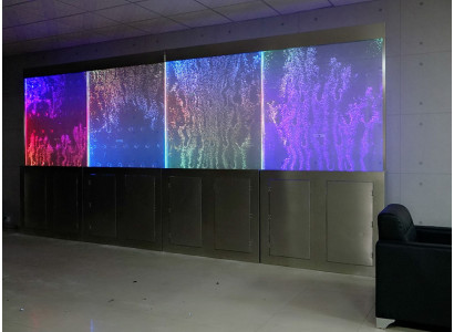 Modern Trennmauer Waasser Maueren LED Waasserwand beliichten Mauer