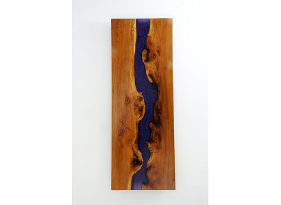 Wandbild Epoxyharz Eechten Designerbild Handaarbecht Waasserfallbild