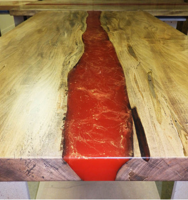 Epoxidharz Epoxy Floss Moossfabrikatioun Dësch Echt Holz Präis 1m² Dëscher Harz