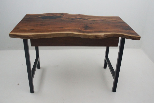 Designer Miwwel Schreifdësch 100*70cm Handgemaach Holz Dëscher Massiv