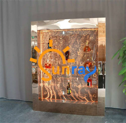LED Waasser Wand Regal Bar Ariichtung Ausgefalene Regaler Schaf.