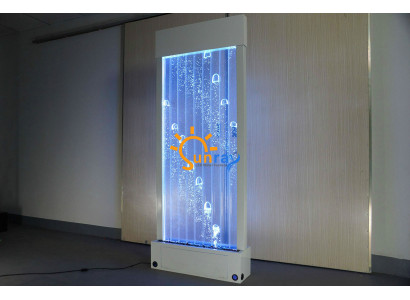 Trennwand Regal Schaf Wasserwand Kolonn Maueren Waterwall LED