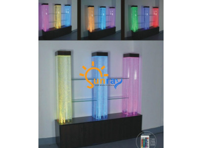 LED Regal Bar Waasser Mauer Säil beliicht Waassermaueren Bar Theke Regal Miwwelen