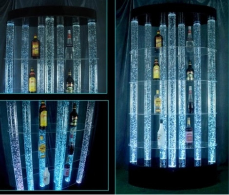 Sailen LED Waasser Mauer Bar Regal Waassersailen Theke Designer