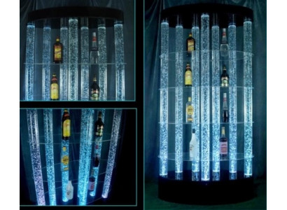 Sailen LED Waasser Mauer Bar Regal Waassersailen Theke Designer