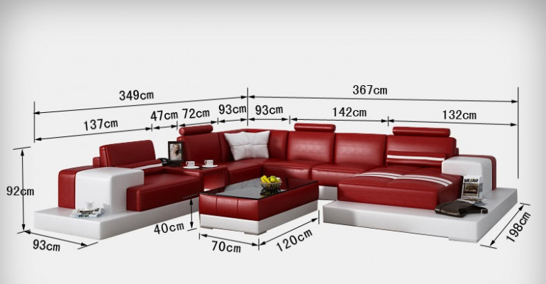 Ledercouch Ecksofa Wochnlandschaft Eck Garnitur Design Modern Sofa + USB