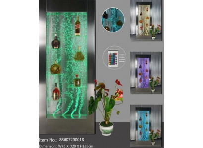 Regal Designer Beliicht Led Waasser Wand Bar Regal Kolonn