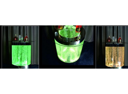 Dësch Led Bar Waasser Wand Bar Theke Regal Miwwel Beliichte Sofa Dësch