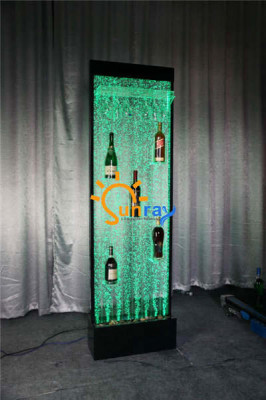 Waasser Mauer Kolonn Waasser Mauer Regal Bar Regal Schaf Miwwel LED