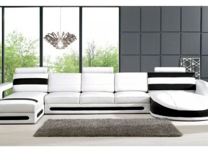 Wunnlandschaft Sofa mat USB Ecksofa Eckcouch Polster Garnitur Eck Eck Sofas XXL