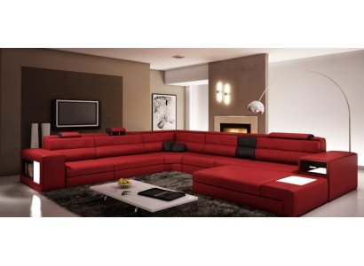 Ecksofa Couch Polstersuite Design Lieder Textil Wunnlandschaft Landau R