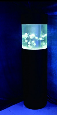 Design Waasser Aquarium Waassersail Sail Dekoratioun Quaalen Waasserwand