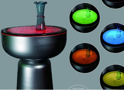 Design Dësch Waasser Sail Sail Waasser Canapé Dëscher LED Bäistell Dëscher