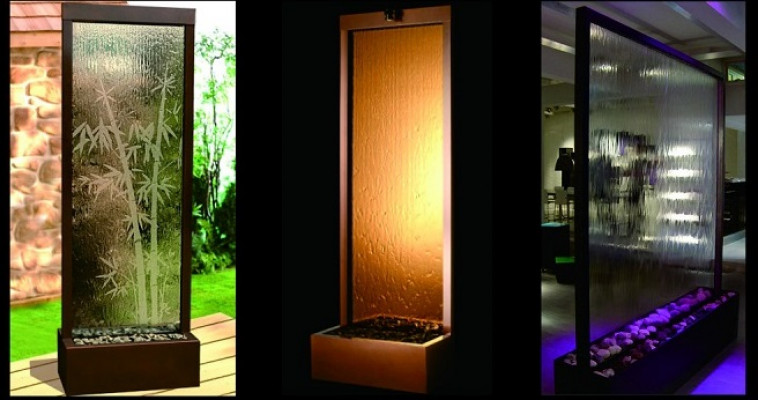 Wandpaneel Led Waasserwand Waasser Wänn Blosen Wand Waasserwand