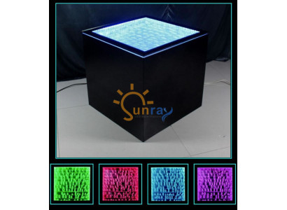 Led Quadrat Säitendësch Kaffisdësch Wunnzëmmer Miwwelen Waasser Sail
