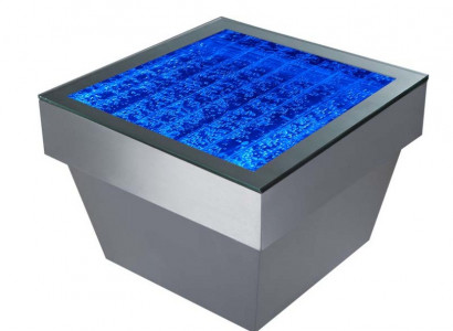 Design Dësch Couchtisch Waasser Sail Kolonn Dekor Waasser Sofa Dëscher LED