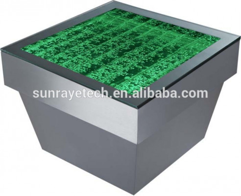Design Dësch Couchtisch Waasser Sail Kolonn Dekor Waasser Sofa Dëscher LED