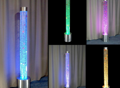 Waasser Säil Säilen Waasser Spruddel Säilen 180cm Deko Fësch Led