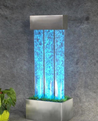 Waasserkolonn Waasserwand Sprangbur Led Beliichtung Waasserspill Waasserkolonn Kolonnen
