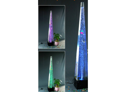 Waassersail 146cm Waasserwand Sail Wand Trennwand LED Beliicht.
