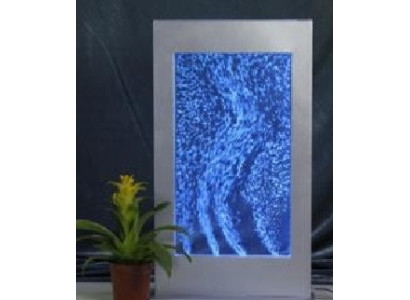 Wandpaneel LED Waasserwand Waasser Modern Maueren Waasser Blosen Dekorativ Mauer