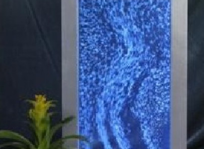 Wandpaneel LED Waasserwand Waasser Modern Maueren Waasser Blosen Dekorativ Mauer