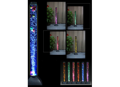 LED Waasser Sail 120cm Luuchte kloer Fëscher Dekoratioun Ständerlamp.