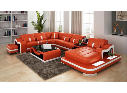 XXL Wunnlandschaft Eckssofa Polsters Eckgarnitur Ecksconch Sofa Polstersëtz Eck