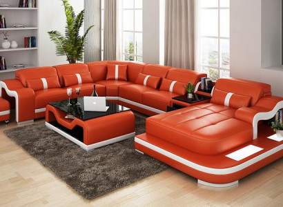 XXL Wunnlandschaft Eckssofa Polsters Eckgarnitur Ecksconch Sofa Polstersëtz Eck