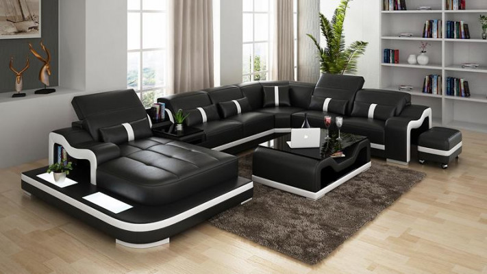 XXL Wunnlandschaft Eckssofa Polsters Eckgarnitur Ecksconch Sofa Polstersëtz Eck
