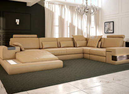 U Form Sofa Wunnlandschaft U Form Ecksofa Canapé Garnitur Bellini Polster Ecksofa