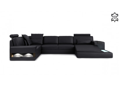 Dat ultimativt U-fërmegt Ecksofa: Luxus a Komfort a Perfektioun.