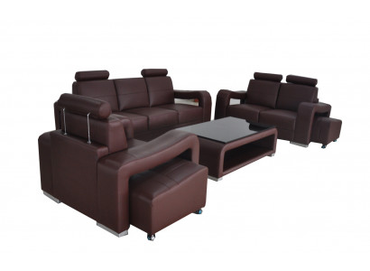 3+2+1 Garnitur Lieder Sofa Couch Polster Couchen Sofas Luxus Nei Wunnlandschaft