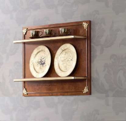 Italienesch Wunnzëmmer Wunnwand RTV TV Sideboard Schaf Vitrin Wandregal 3-deelg