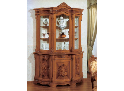 Vitrine Italienesch Luxus Miwwelen Vitrinen Anrichte Schaf Glas Design Schiefcher
