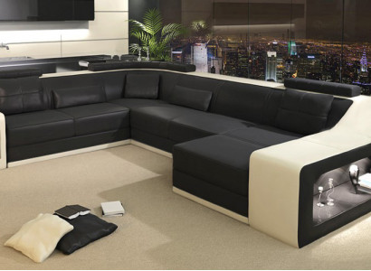 Ledercouch Wunnlanschaft Eckssofa Eck Garnitur Design Modern Sofa Neit B2017