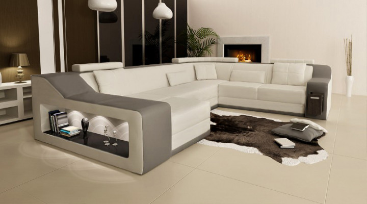 Ledercouch Wunnlanschaft Eckssofa Eck Garnitur Design Modern Sofa Neit B2017