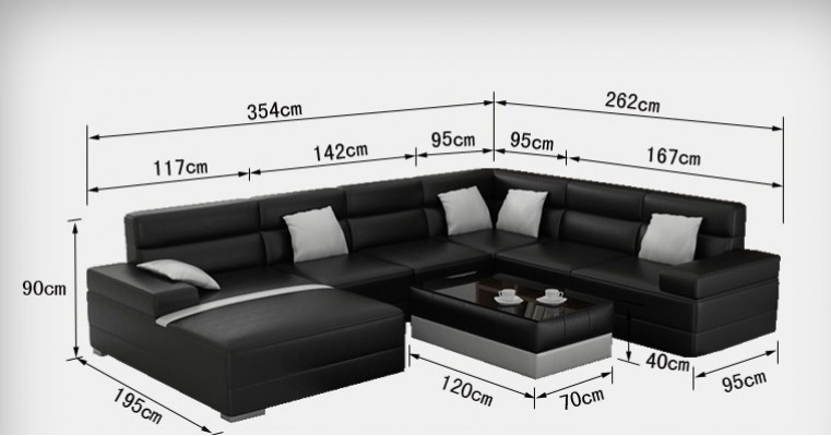 Ledersofa Couch Woonslandschaft Ecksofa Eck Garnitur Design Modern Sofa F3016 nei