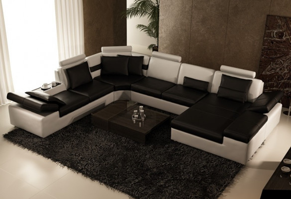 Modern Sëtzberäich Ecksofa Sofa Polstersofa Wunnraum Lieder Sofa