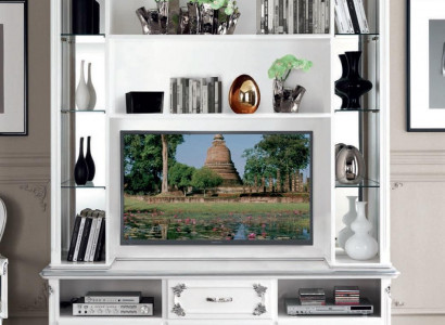 Wunnzëmmer Wandreesenschaf TV Schaf Wandschraenker Regal Holz Wunnzëmmer Miwwelen Nei